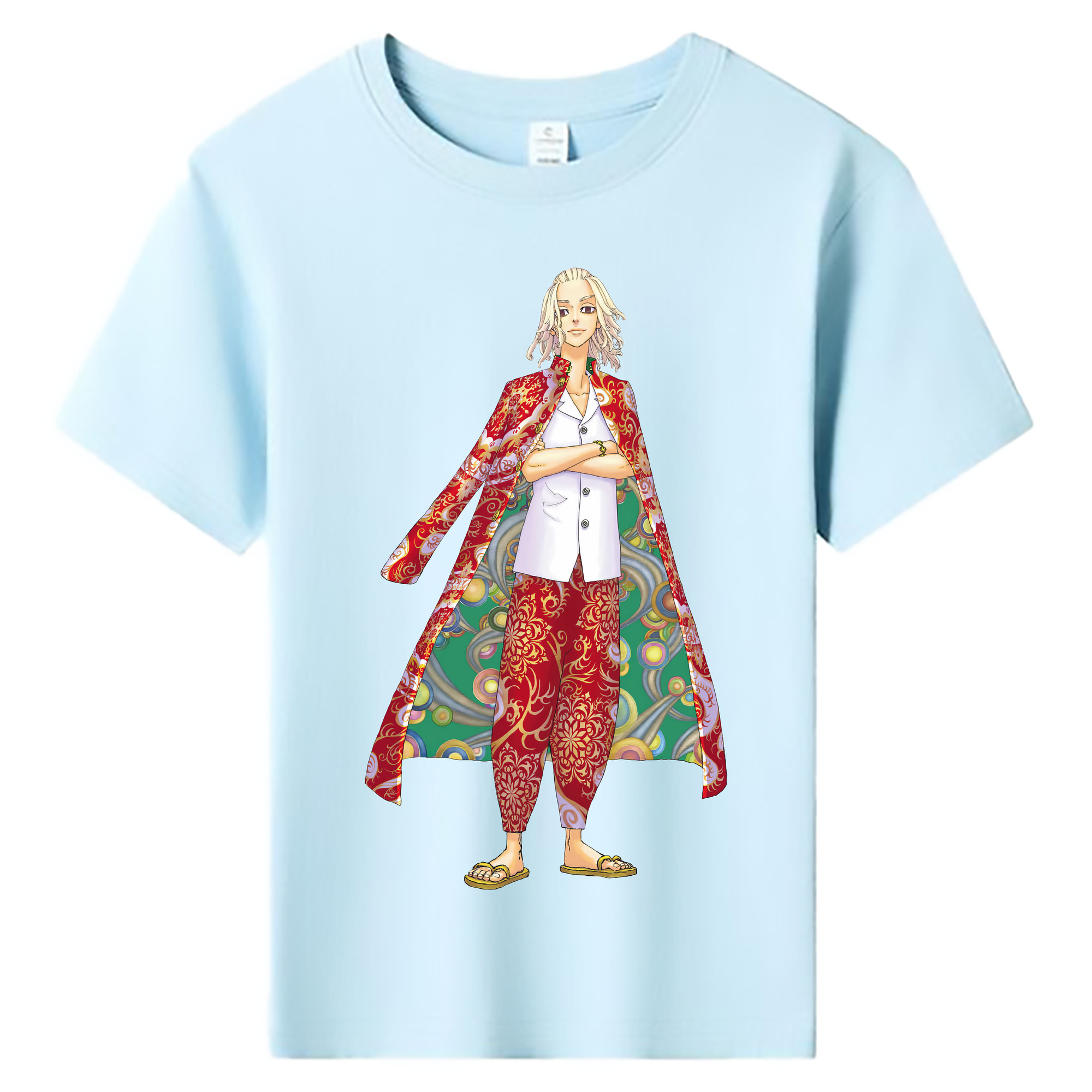 （画像用） 東京リベンジャーズ Tokyo Revengers 綿100％キッズTシャツ（フロントプリント）